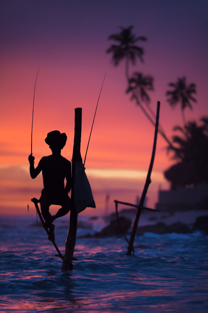 Stilt Fisherman - Unique tour of Sri Lanka