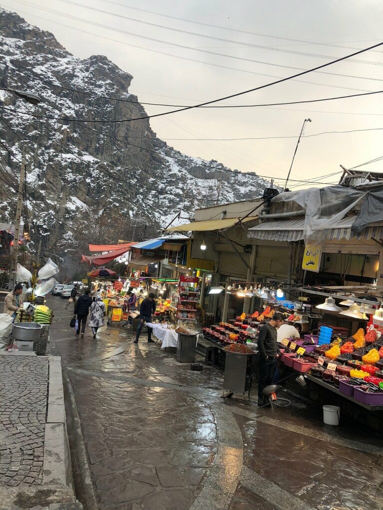Darband market - Tehran City Stay