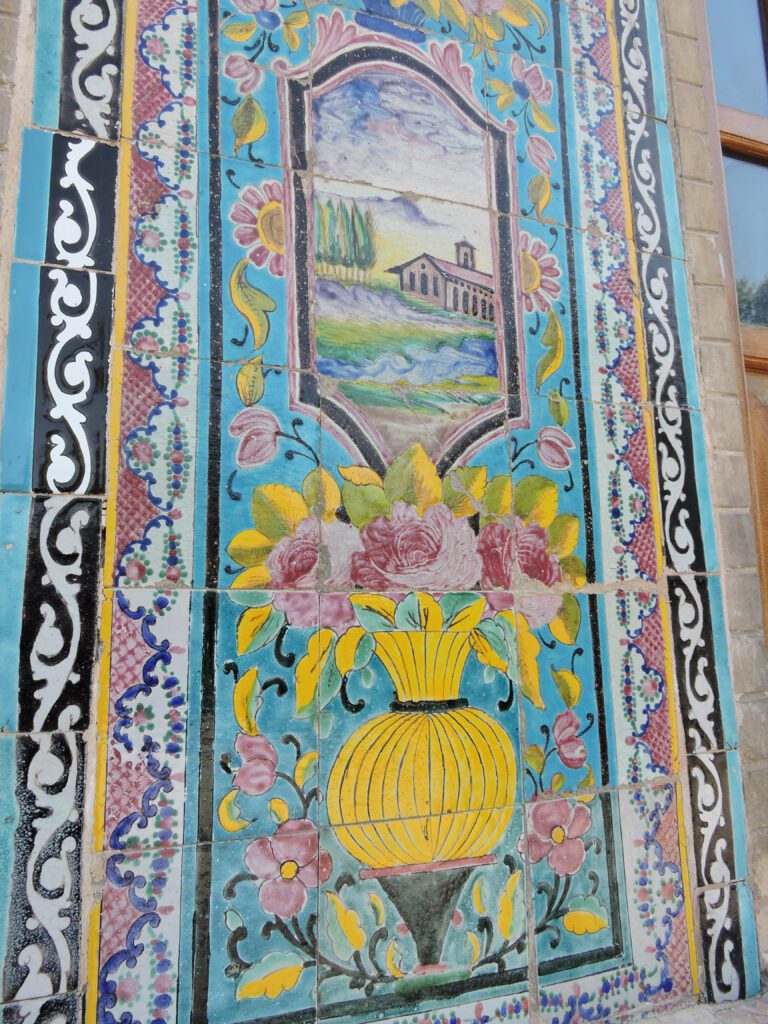 Golestan Palace Tile Work - Tehran City Stay