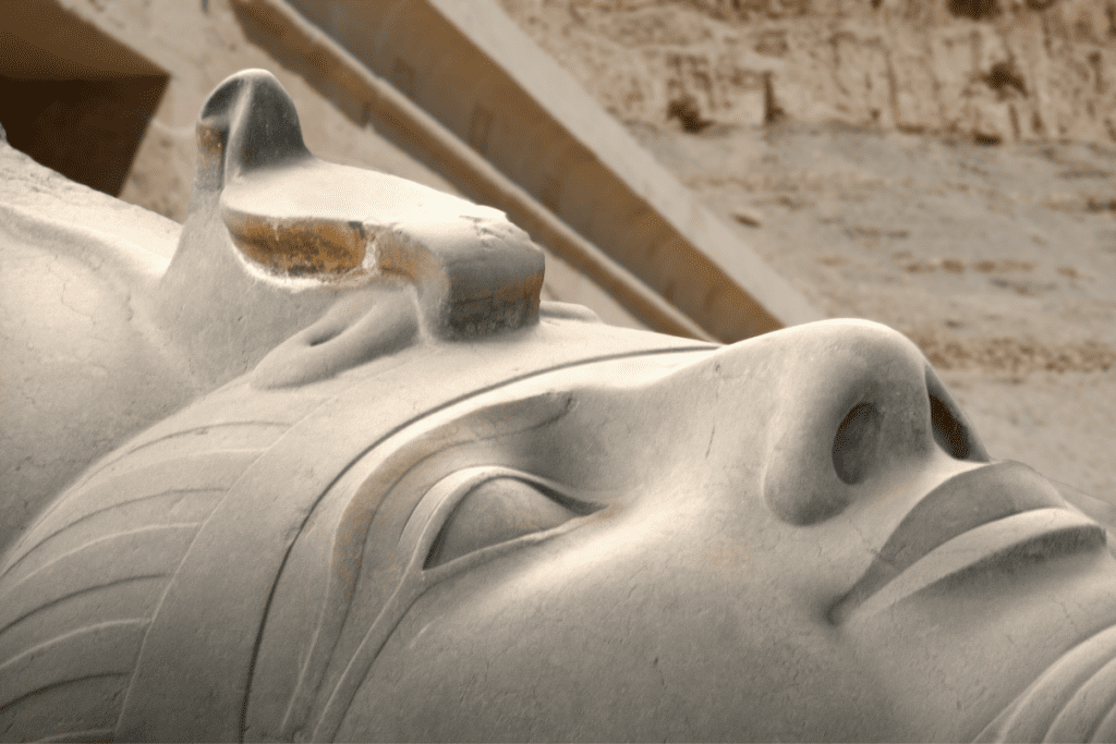 Ramses II Statue at Memphis