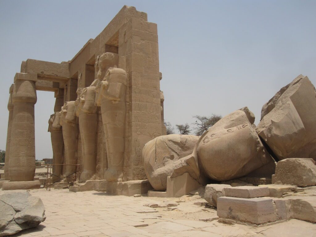 The Ramesseaum another hidden wonder on the west bank - Egypt Archaeology tour