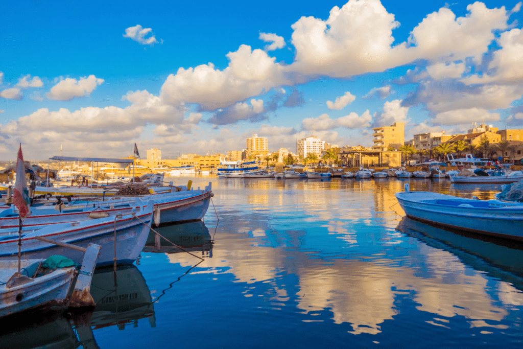 Tyre Harbour - Luxury tour to Lebanon