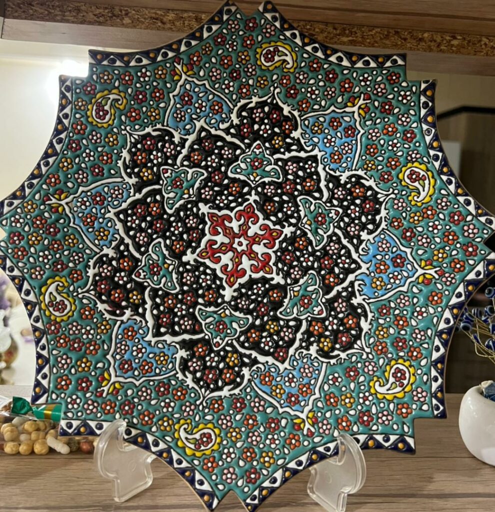 Hand painted dish - Tehran City Stay