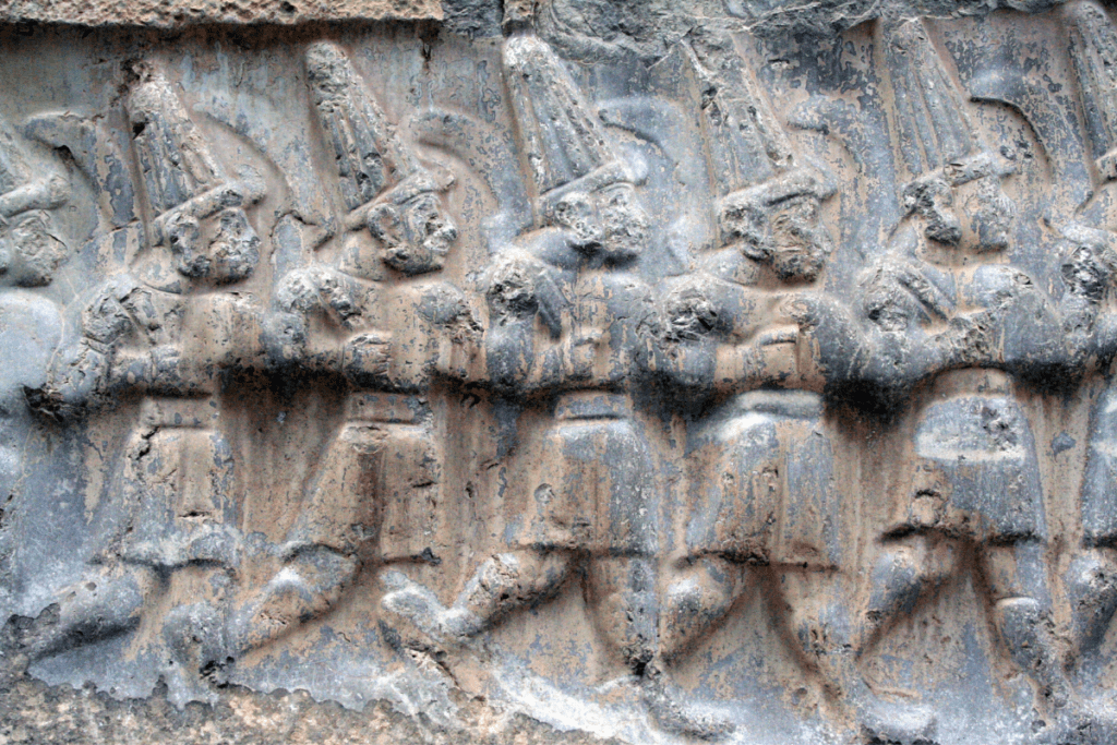 Hittite relief at Hattusa