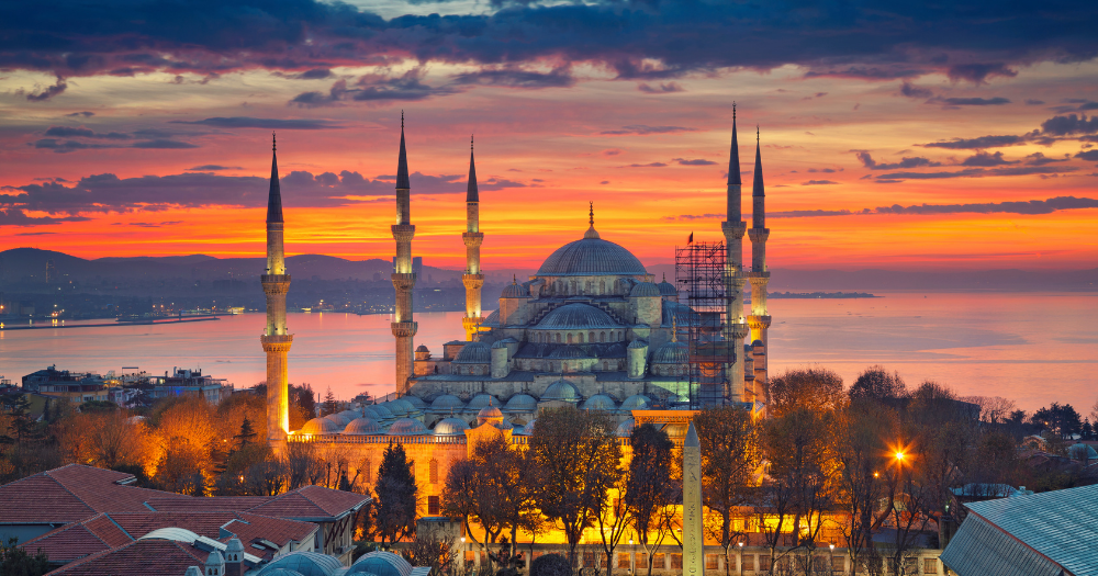 Blue Mosque sunset - Luxury tour to Eastern Turkey
