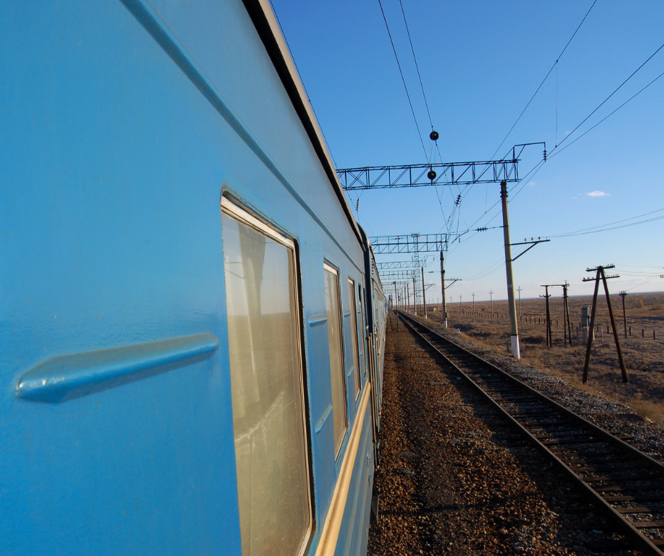 Kazakh train