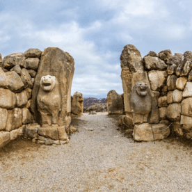 Lion gate Hattusa Turkey