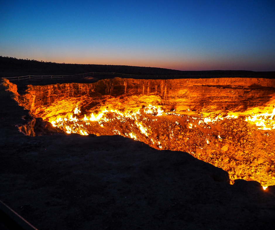 Turkmenistan - Gates to Hell