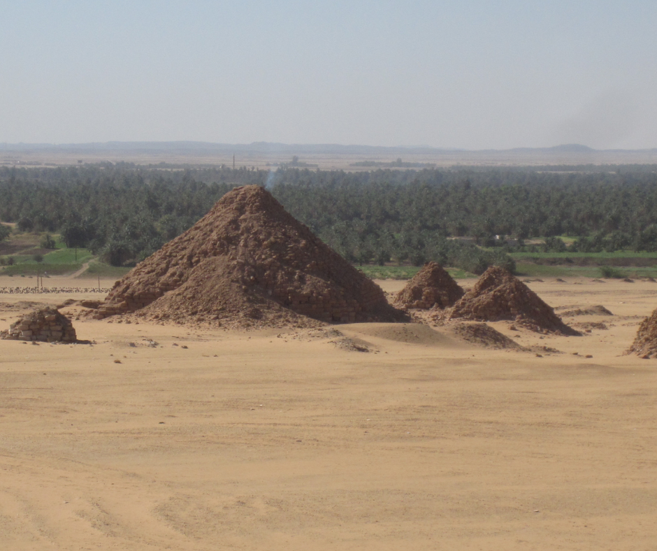 Gebel Barkal - early pyramids of Sudan