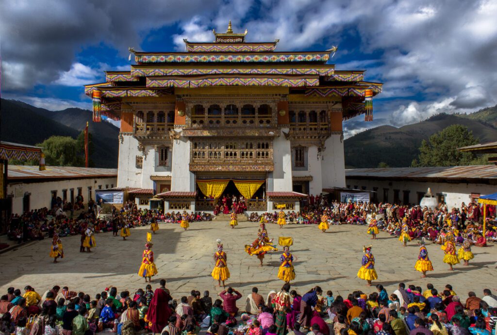 tour of bhutan - fesival