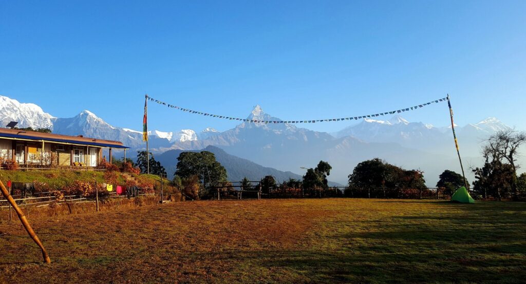 Australia camp - day trekking in nepal