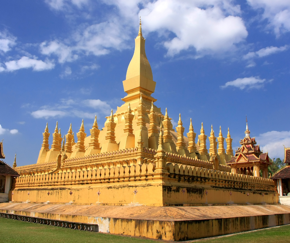 That Luang Stupa - Laos Adventure Tour
